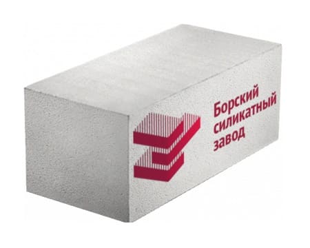 Блоки газобетонные стеновые D600 600х250х400 Борский силикатный завод