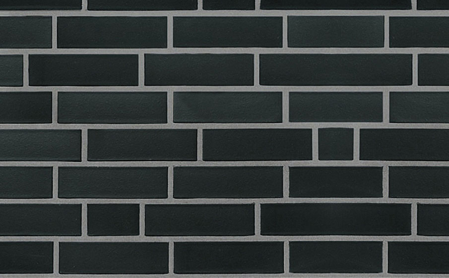 Клинкерный кирпич Roben Faro schwarz-nuanciert, пустотелый, гладкий, 210*100*50 мм